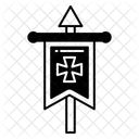 Medieval Flag Flag Medieval Icon