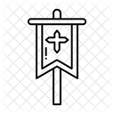 Medieval Flag  Icon
