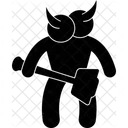 Medieval Orco Orge Icono