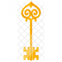 Medieval Key Icon