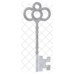 Medieval Key  Icon