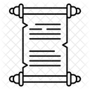 Medieval Scroll Scroll Paper Scroll Message Icon