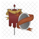 Medieval shield  Icon
