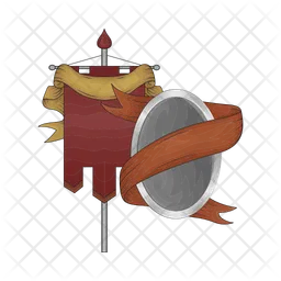 Medieval shield  Icon