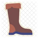 Leather Boot Boot Footwear Icon