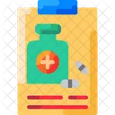 Medikamentenmanagement Medikamentenbericht KI Symbol