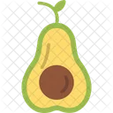 Aguacate Comida Fruta Icono