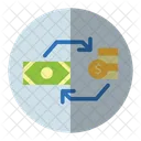 Medio De Cambio Monedas Dinero Icon