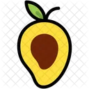 Medio mango  Icono