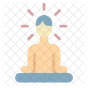 Meditação  Ícone