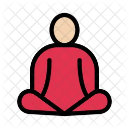 Meditação  Ícone