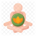 Meditação  Ícone