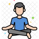 Meditação  Ícone