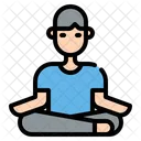 Meditação  Ícone