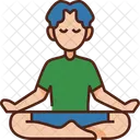 Meditação  Ícone