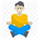 Meditação  Ícone