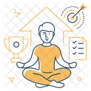 Meditación  Icono