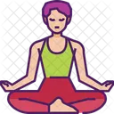 Meditate Meditation Relax Icon