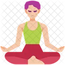 Meditate Meditation Relax Icon