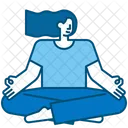 Meditate Calm Meditation Icon