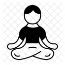 Meditate Meditation Yoga Icon