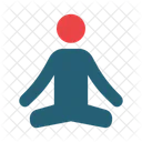 Meditation Yoga Exercise Icon