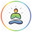 Meditation Inner Peace Mindfulness Icon