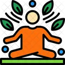 Meditation Mindfulness Stressrelief Icon