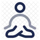 Méditation  Icône