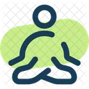 Meditation Yoga Exercise Icon
