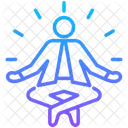 Meditation Freedom Yoga Icon
