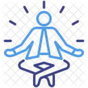 Meditation Freedom Yoga Icon