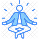 Meditation Freedom Yoga Icon