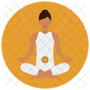 Chakra Sacral Meditation Icon