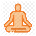 Yoga Pose Biohacking Icon