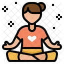 Meditation Yoga Relax Icon