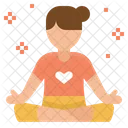 Meditation Yoga Relax Icon