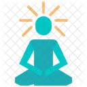 Meditate Meditation Human Icon
