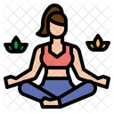 Meditation Yoga Wellness Icon