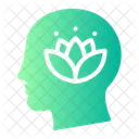 Meditation Head Psychology Icon