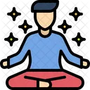 Meditation Yoga Fitness Icon