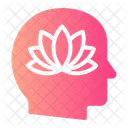 Meditation Psychology Flower Icon