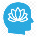 Meditation Psychology Flower Icon