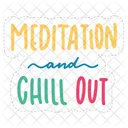 Meditation And Chill Out Chill Out Relax Icon