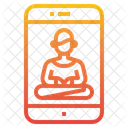 Meditation Smartphone Application Icon