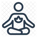 Meditation Mindfulness Calm Icon