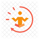 Meditation Timer Relaxation Icon