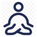 Yoga Exercise Pose Icon