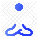 Meditation Sports Sports Man Icon