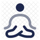 Meditation Round  Icon